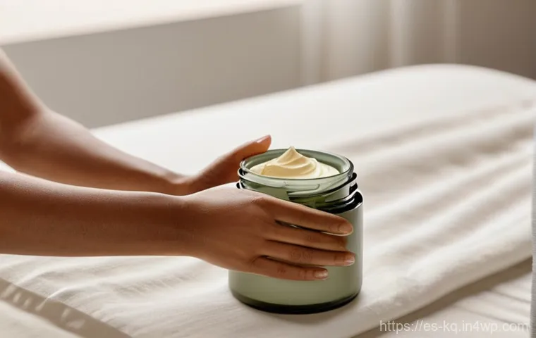 비건 화장품과 소비자 의견 반영하기 - **Prompt:** A diverse group of three young adults (two women and one man, all in their mid-20s), smi...